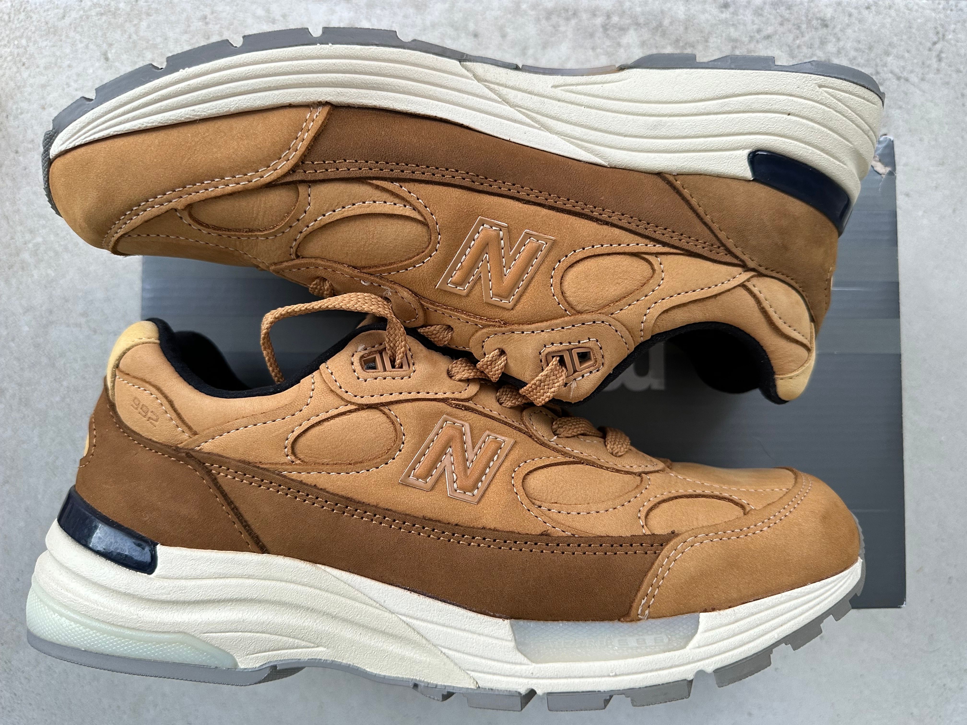 New Balance 992 Made in USA "Tan/Brown"