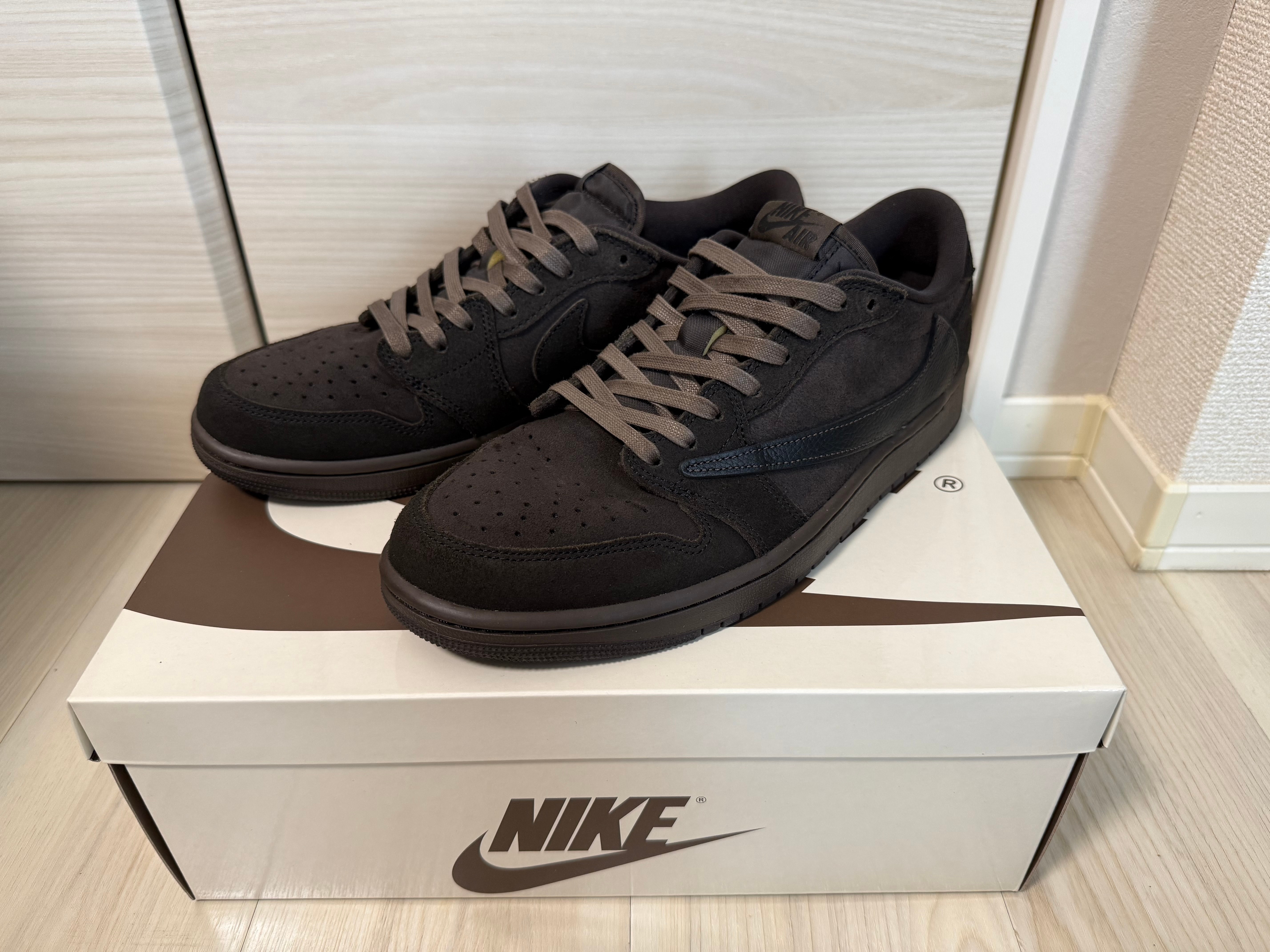 Travis Scott × Nike Air Jordan 1 Low OG SP "Velvet Brown and Dark Mocha"