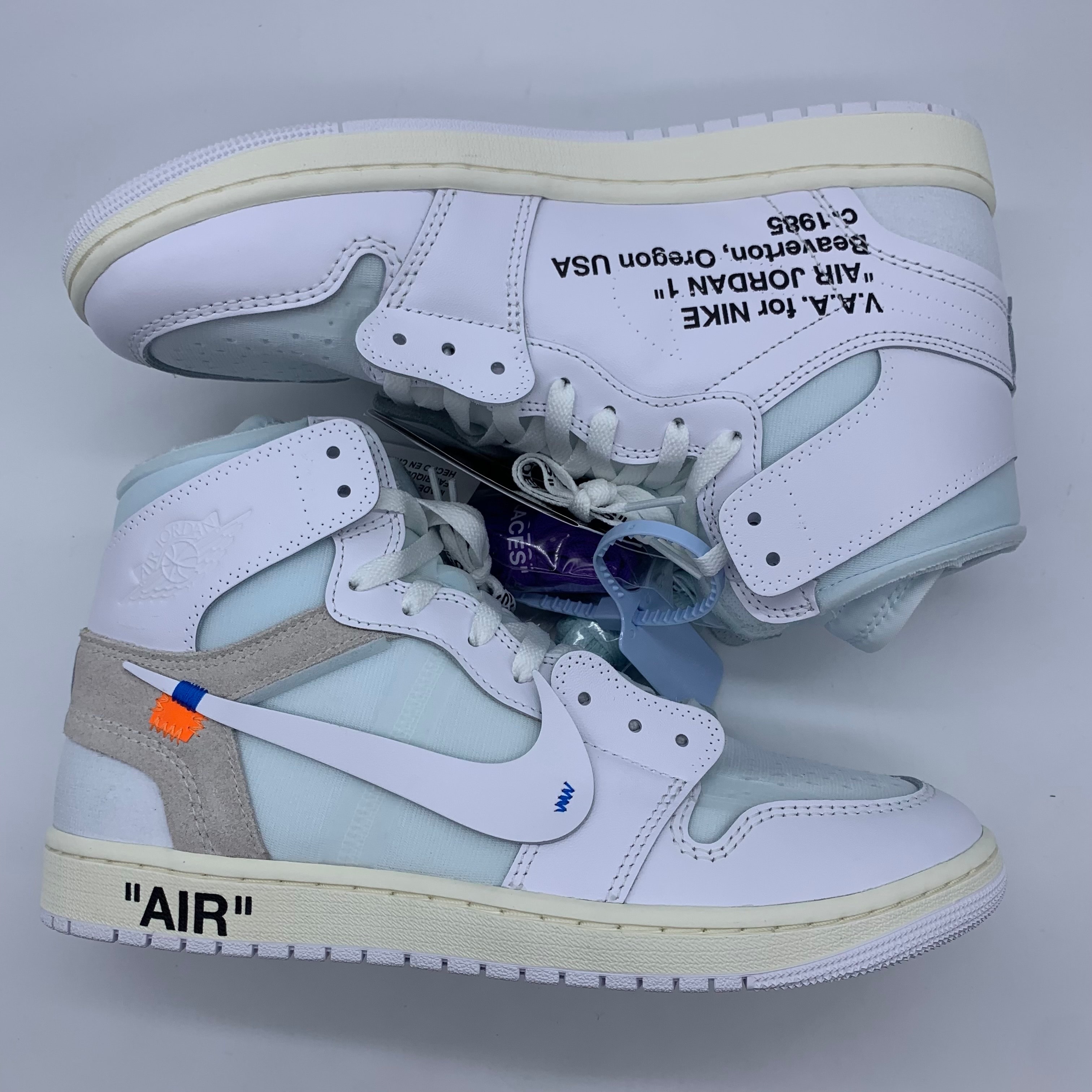 Virgil Abloh Archive (V.A.A.) × Nike Air Jordan 1 Retro High OG "Alaska"