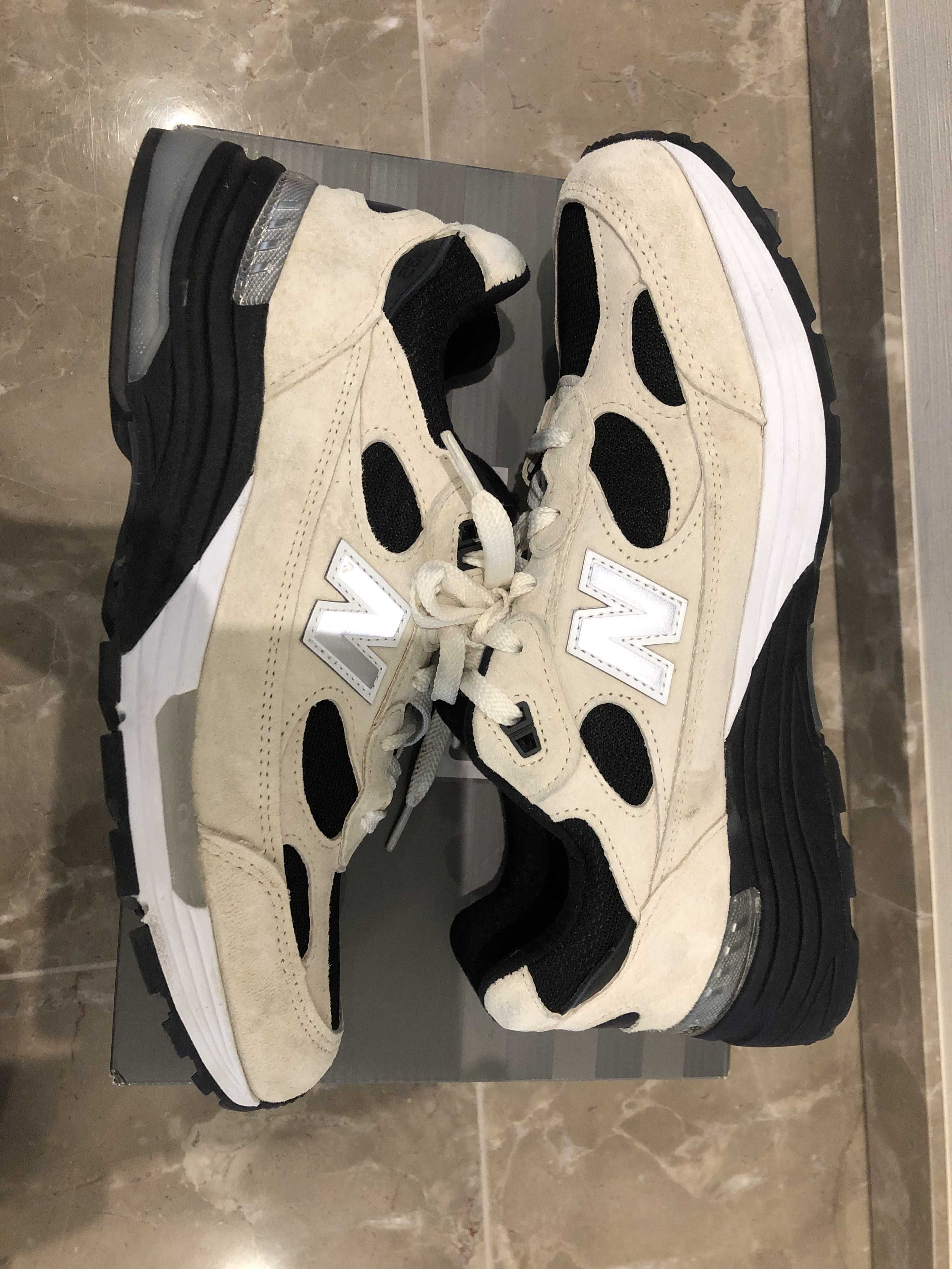 Studio FY7 × New Balance 992 "Cream/Black"