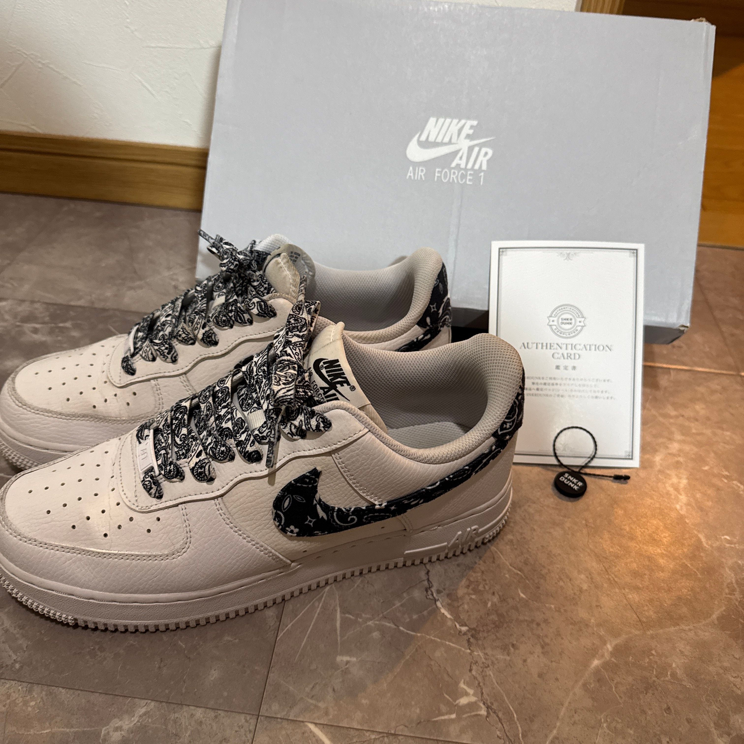 Nike Women's Air Force 1 Low '07 Essential "Black Paisley"