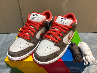 Crushed Skate Shop × Nike SB Dunk Low QS "Olive Grey/Mantra Orange"