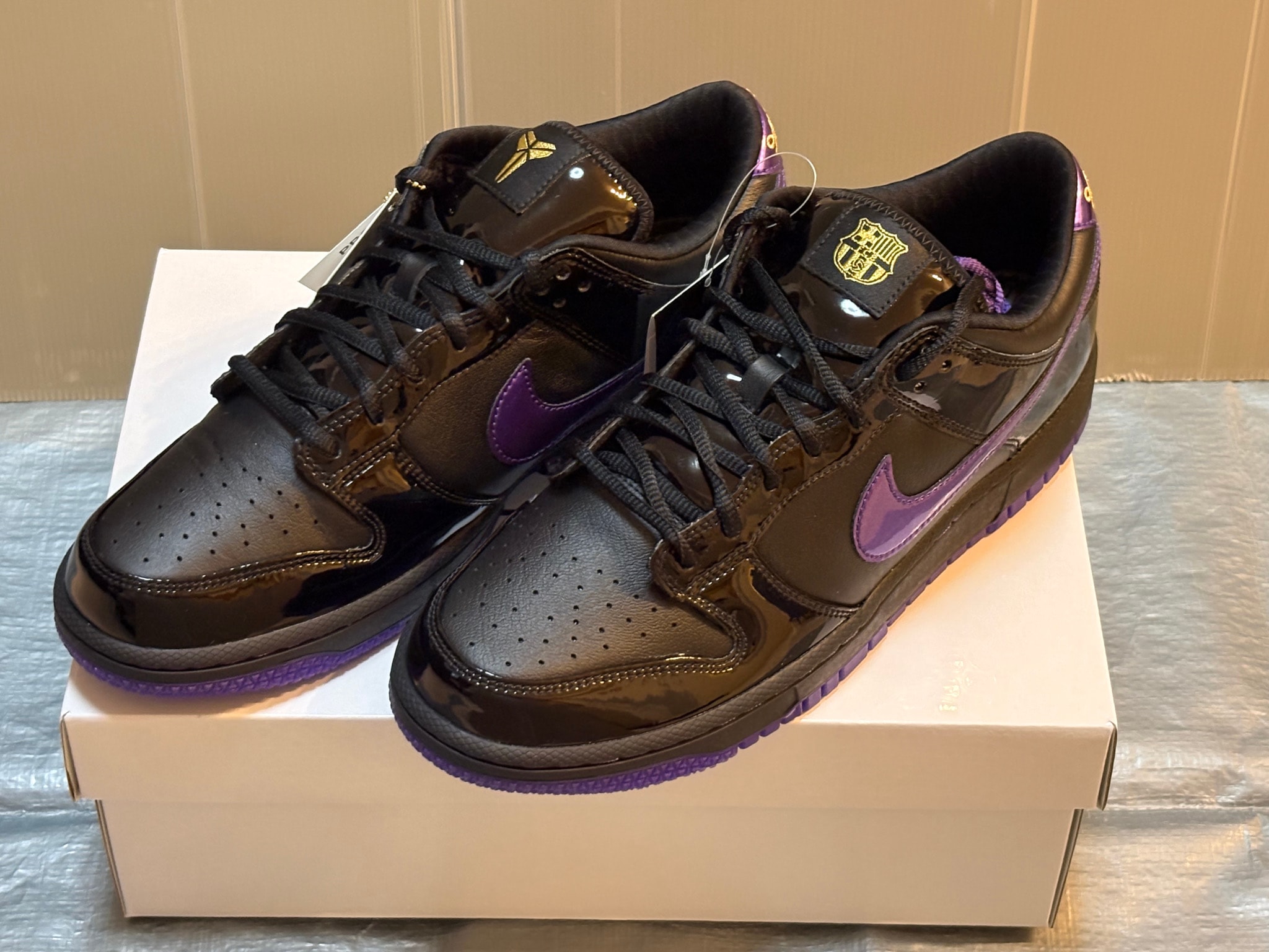 FC Barcelona × Kobe Bryant × Nike Dunk Low Protro "Black/Field Purple"