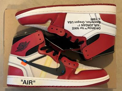 Off-White × Nike Air Jordan 1 Retro High The Ten "Chicago"
