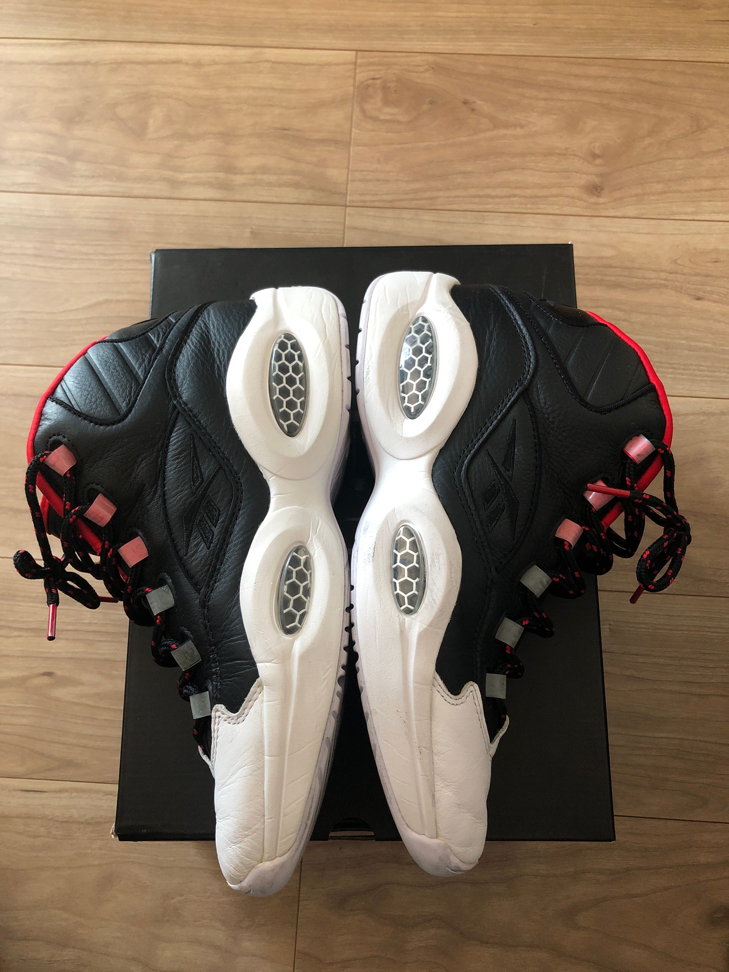 Iverson × Harden × Reebok Question Mid "Black"