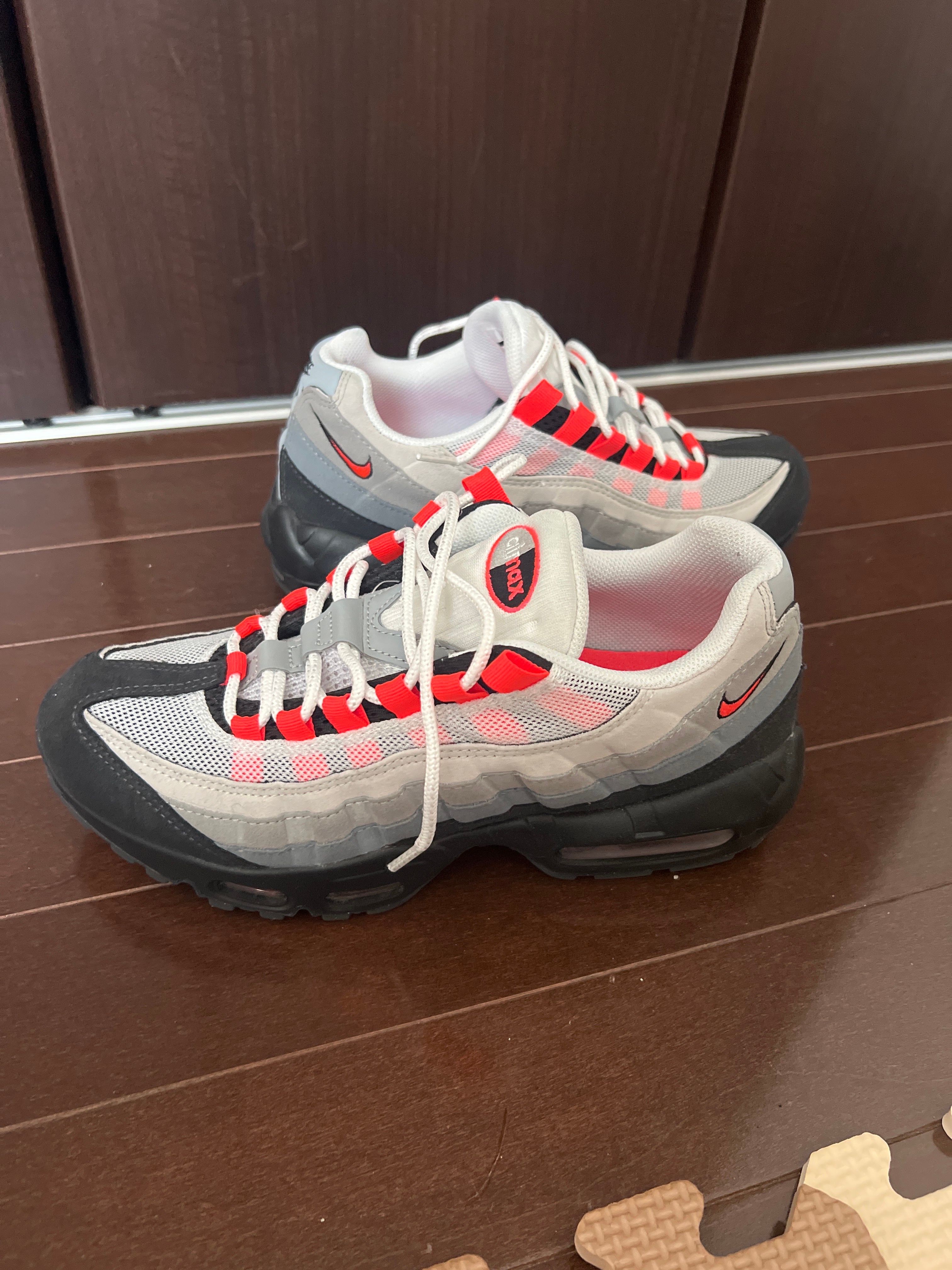 Nike Air Max 95 "White/Solar Red"