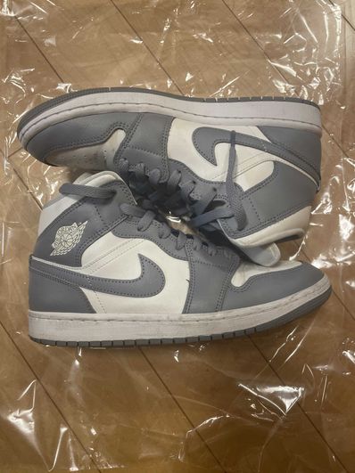 Nike Women's Air Jordan 1 Mid "Grey/Sail"