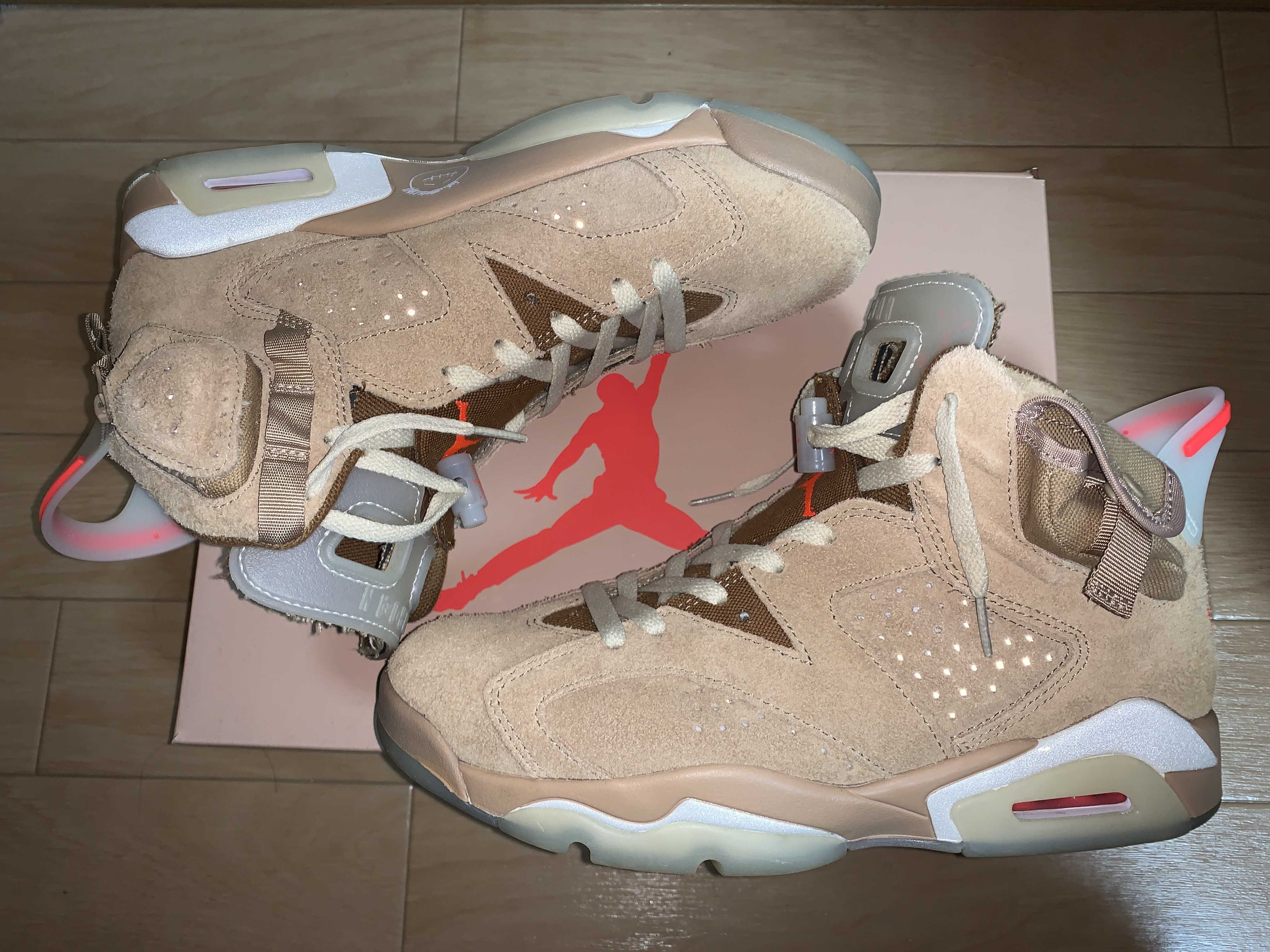 Travis Scott × Nike Air Jordan 6 "British Khaki"