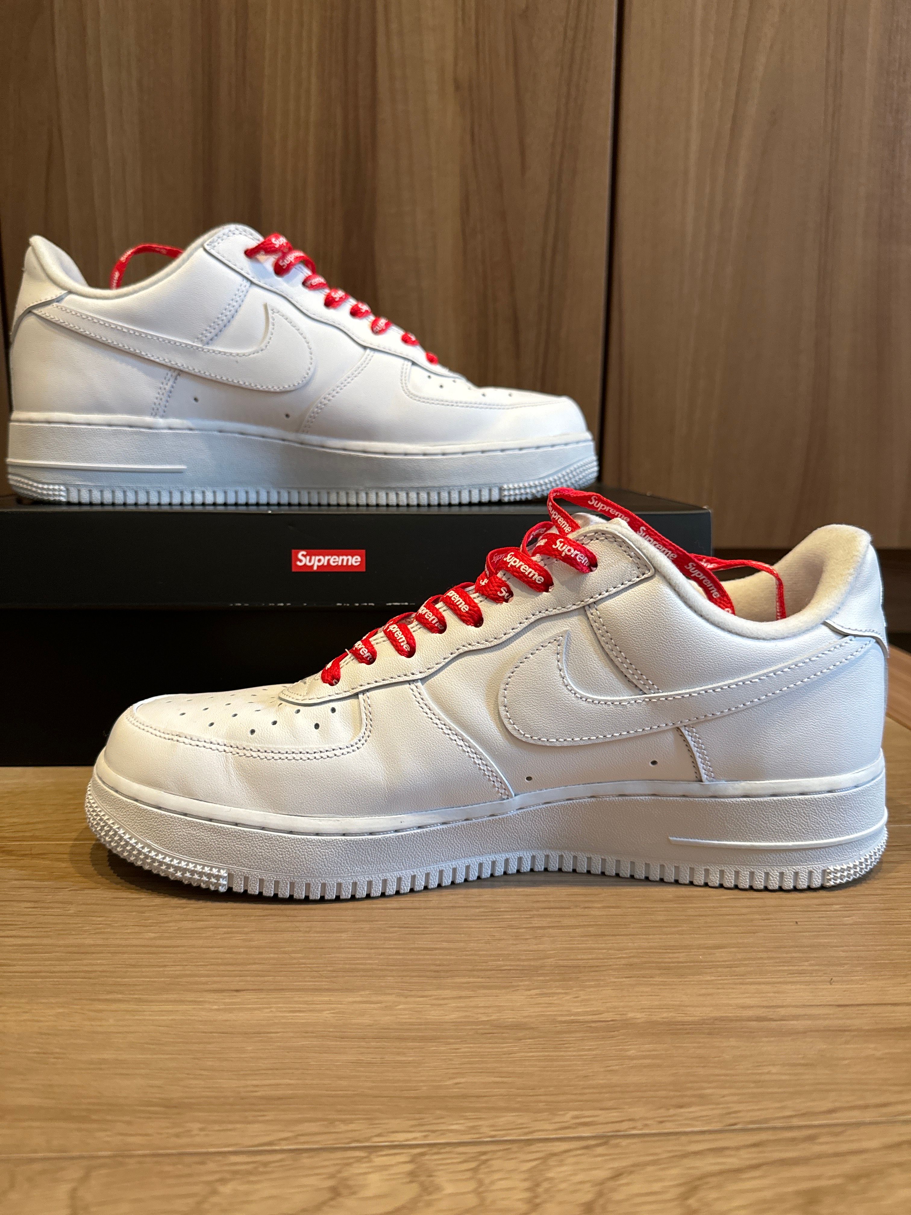 Supreme × Nike Air Force 1 Low "White"