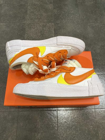 SACAI × NIKE BLAZER LOW "MAGMA ORANGE"