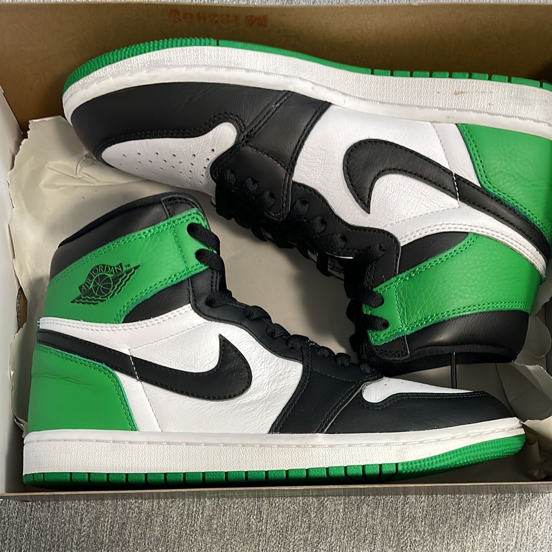 Nike Air Jordan 1 Retro High OG "Celtics/Black and Lucky Green" (2023)