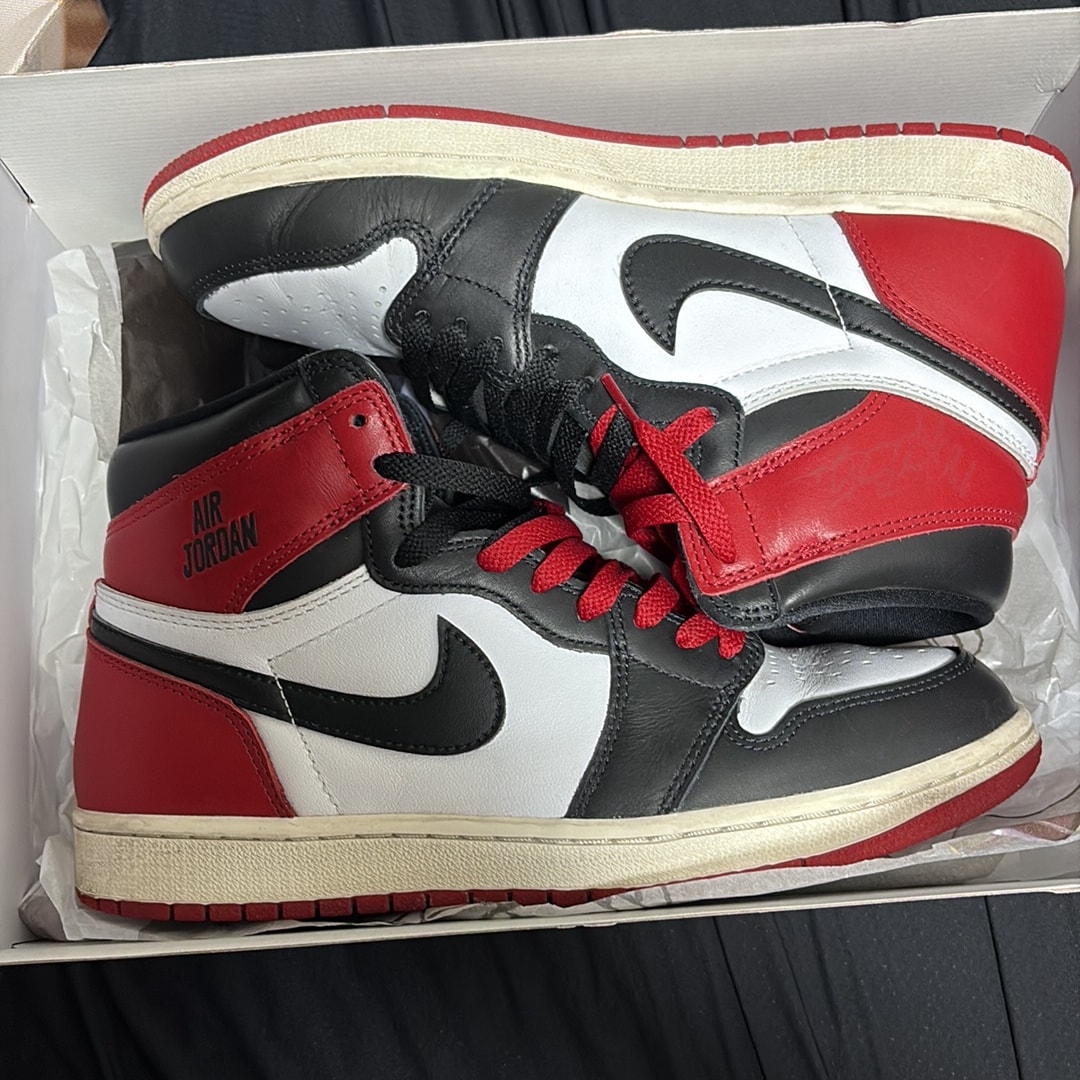 Nike Air Jordan 1 Retro High OG "Black Toe Reimagined"