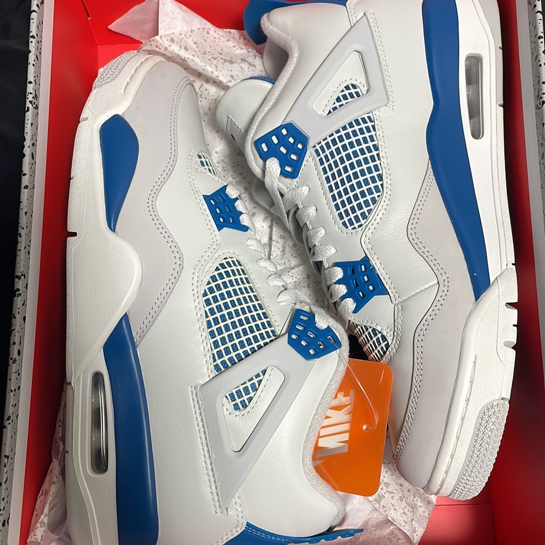 Nike Air Jordan 4 Retro "Industrial Blue"