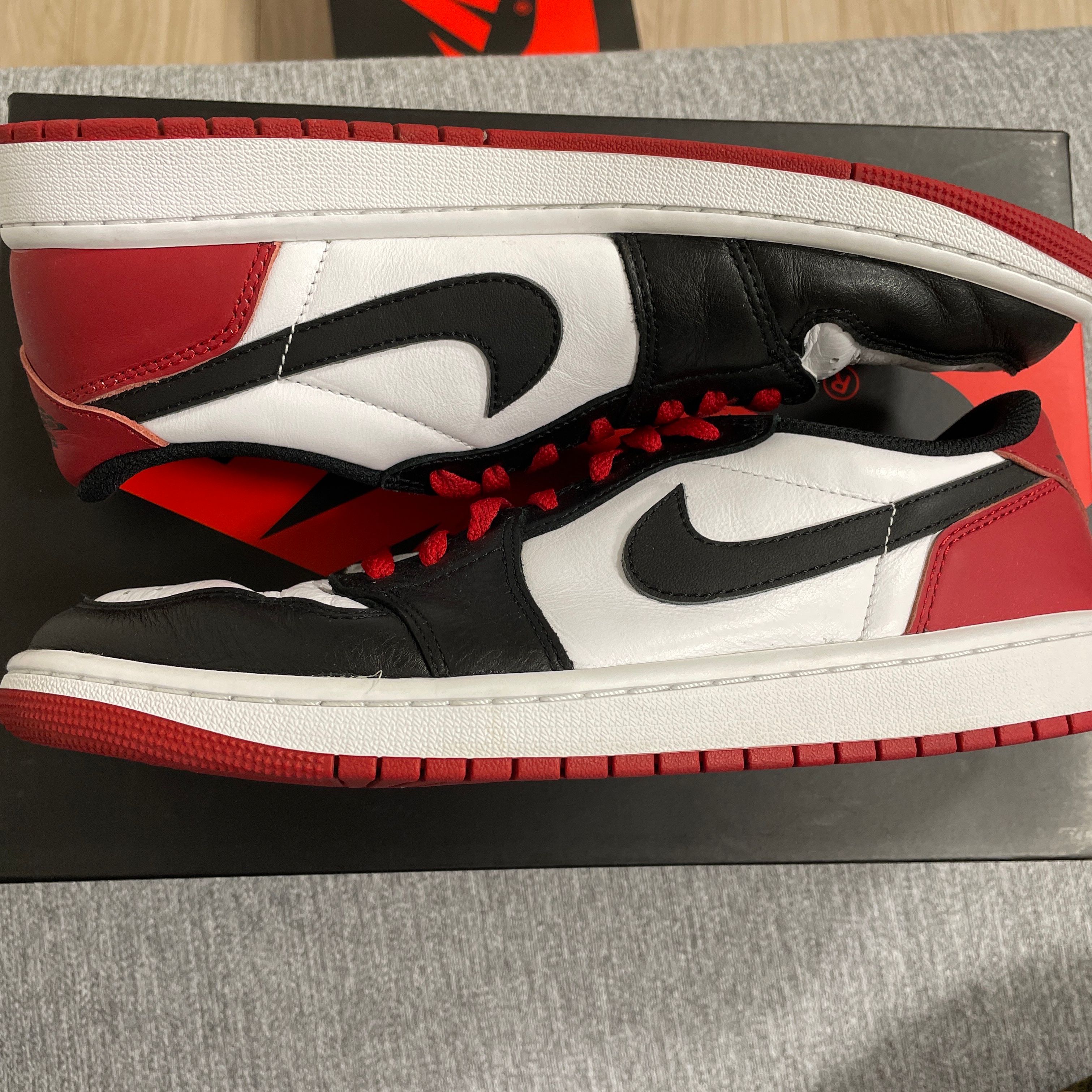 Nike Air Jordan 1 Retro Low OG "Black Toe"