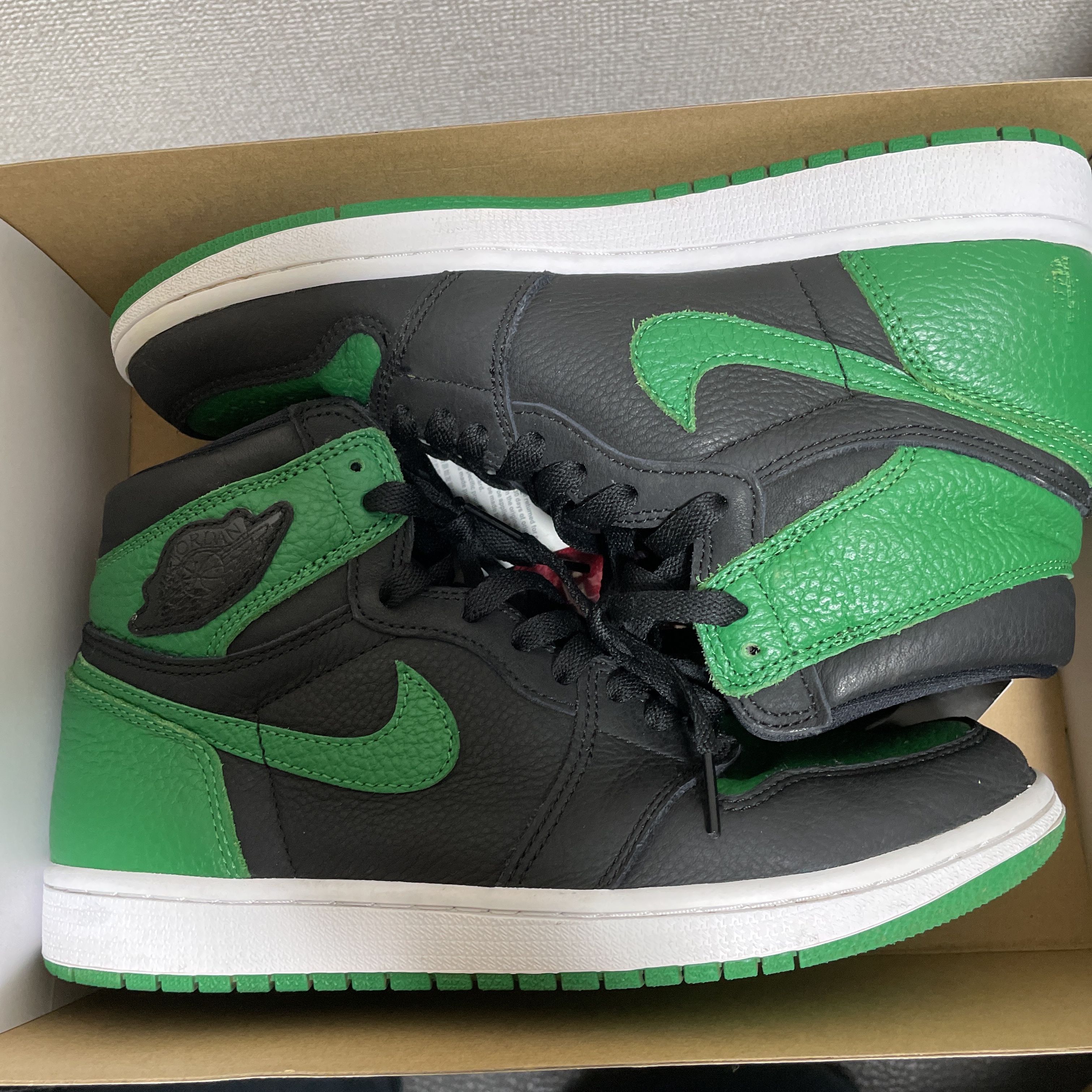 Nike Air Jordan 1 Retro High OG "Black/Pine Green" (2020)      