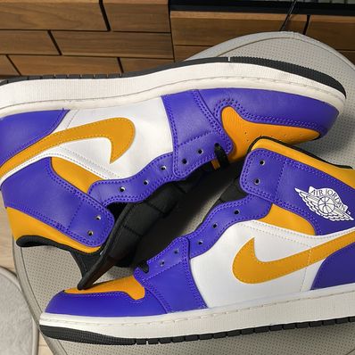 Nike Air Jordan 1 Mid "Lakers"