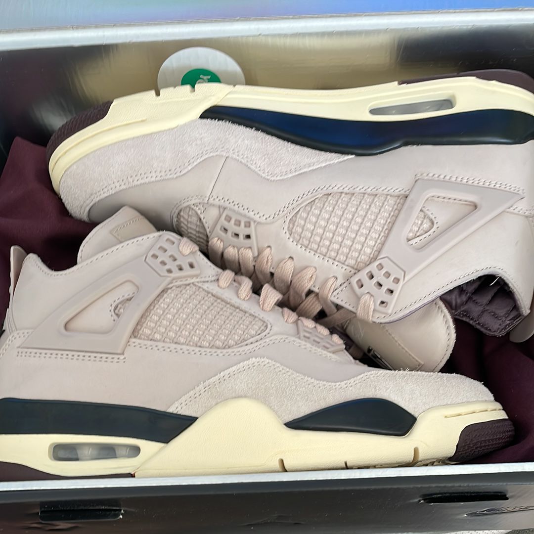 A Ma Maniere × Nike Women's Air Jordan 4 Retro OG SP "Fossil Stone/WYWS"