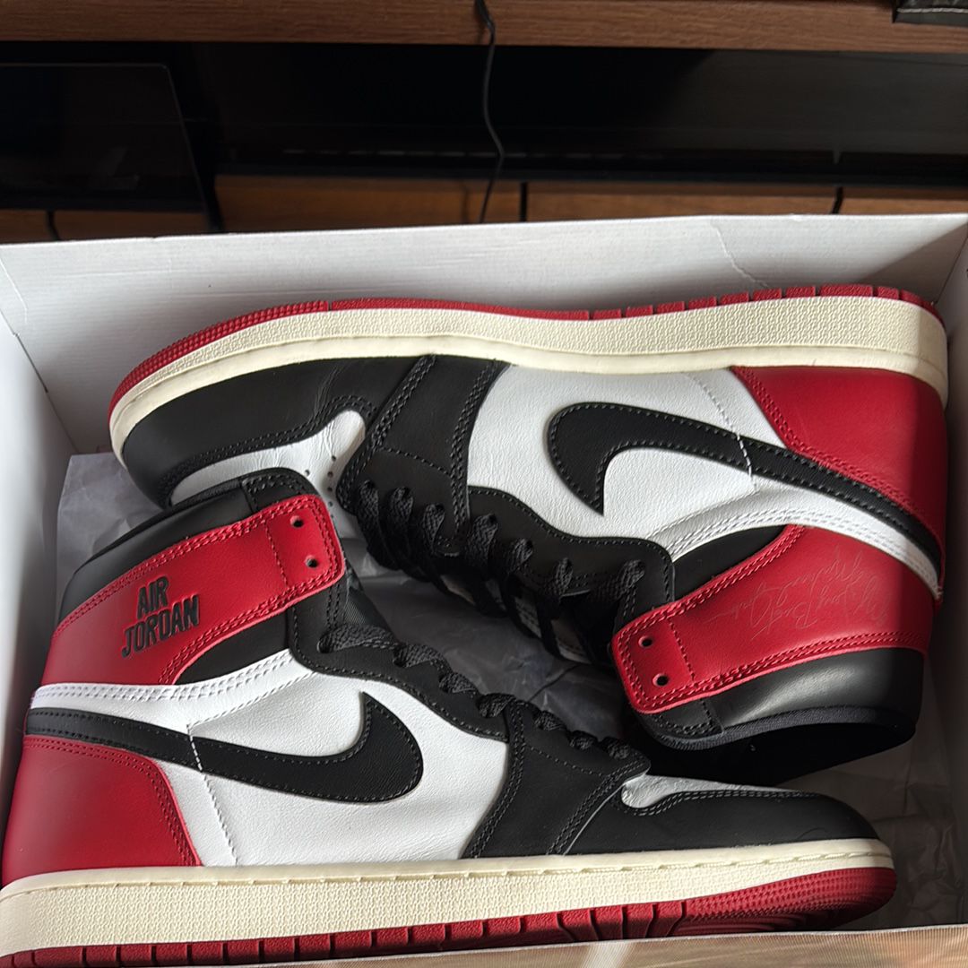 Nike Air Jordan 1 Retro High OG "Black Toe Reimagined"