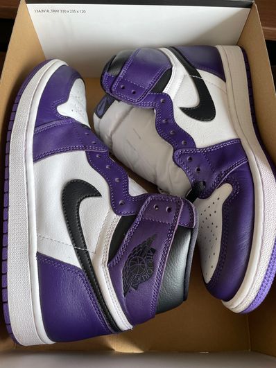 Nike Air Jordan 1 Retro High OG "Court Purple White/Black" (2020)