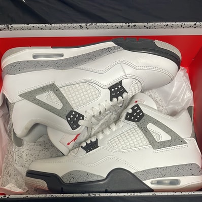 Nike Air Jordan 4 Retro "White/Cement" (2025)