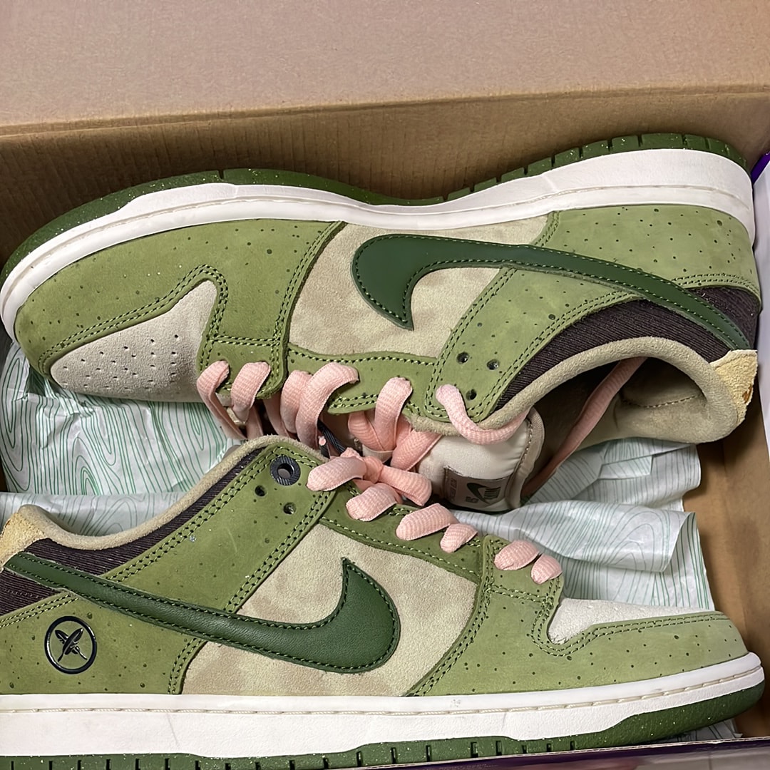 Yuto Horigome × Nike SB Dunk Low "Matcha"
