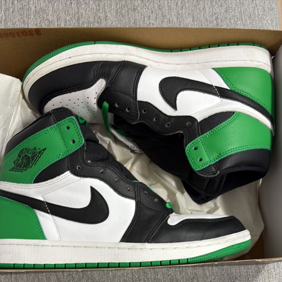 Nike Air Jordan 1 Retro High OG "Celtics/Black and Lucky Green" (2023)