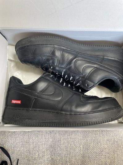 Supreme × Nike Air Force 1 Low "Black"