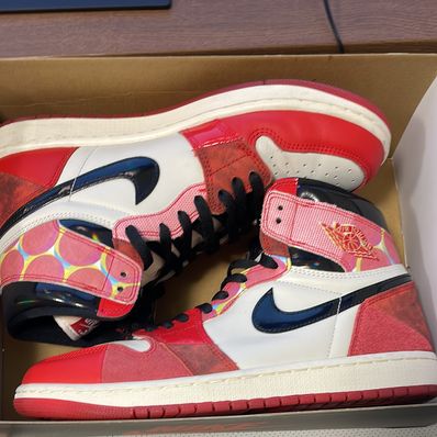 Spider-Man × Nike Air Jordan 1 Retro High OG SP "Spider-Man: Across the Spider-Verse/University Red"
