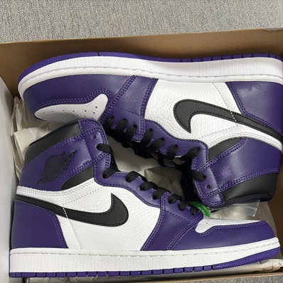 Nike Air Jordan 1 Retro High OG "Court Purple White/Black" (2020)