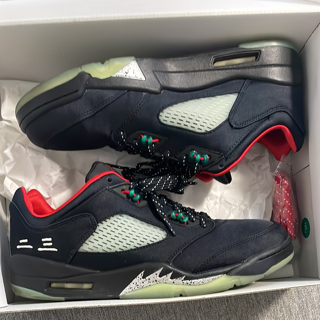 CLOT × Nike Air Jordan 5 Low "Jade 5 Low"