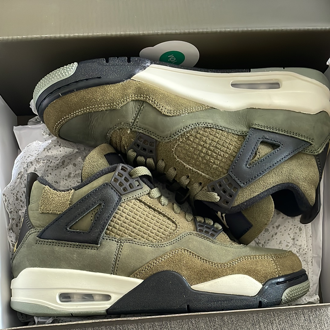 Nike Air Jordan 4 Retro SE Craft "Olive"