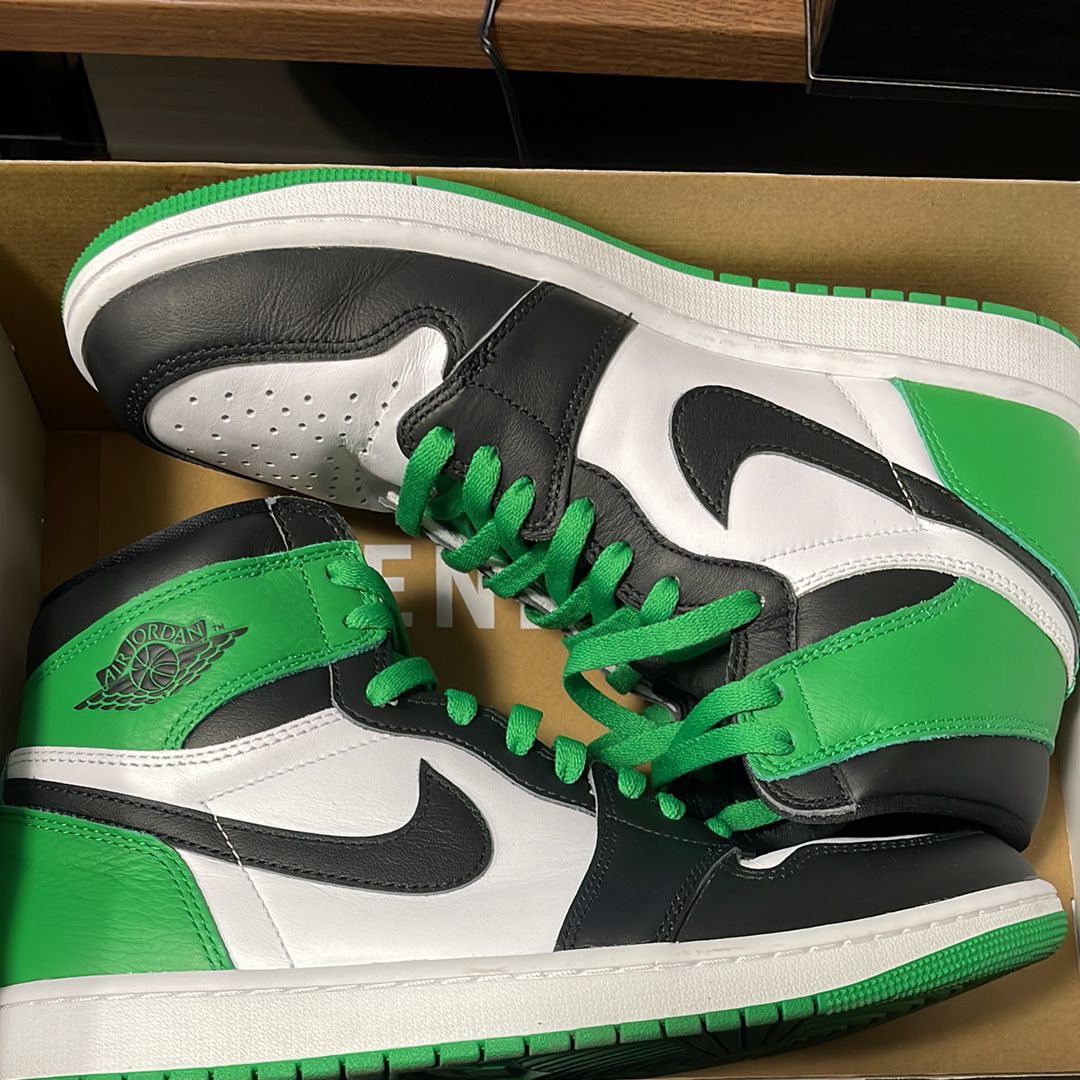 Nike Air Jordan 1 Retro High OG "Celtics/Black and Lucky Green" (2023)