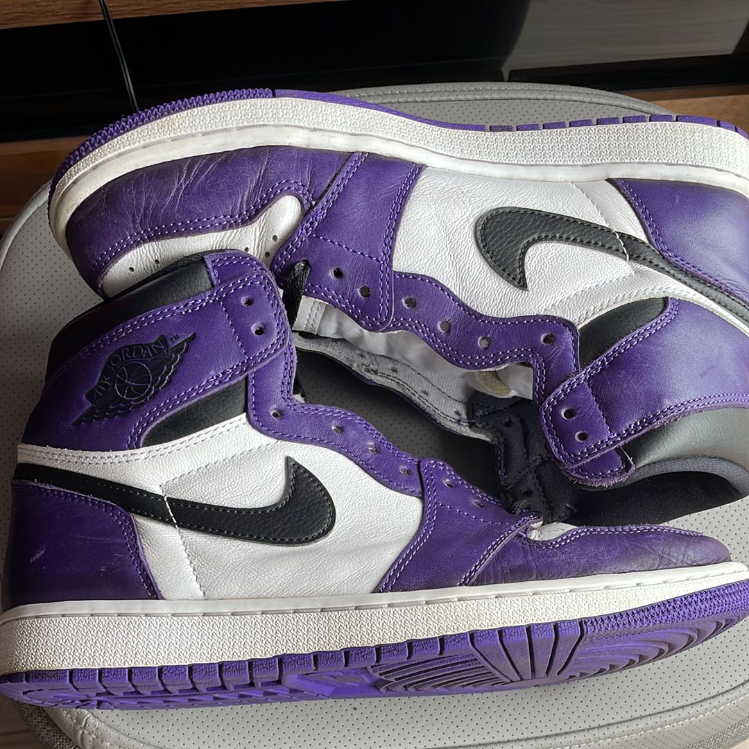 Nike Air Jordan 1 Retro High OG "Court Purple White/Black" (2020)