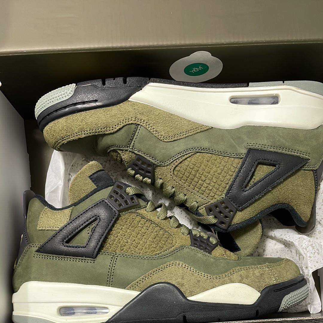 Nike Air Jordan 4 Retro SE Craft "Olive"