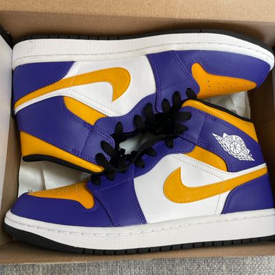 Nike Air Jordan 1 Mid "Lakers"