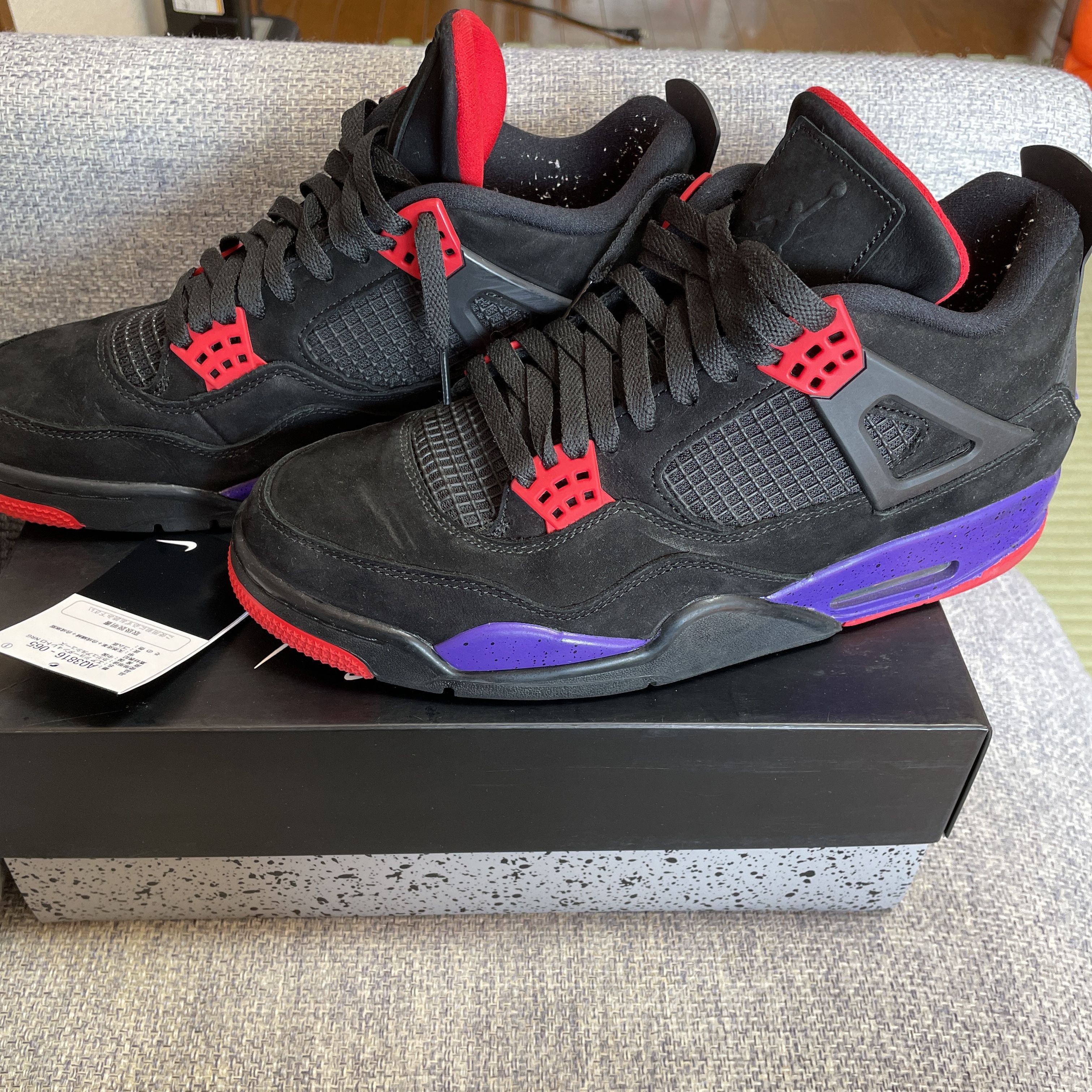 NIKE AIR JORDAN 4 RETRO "RAPTORS"