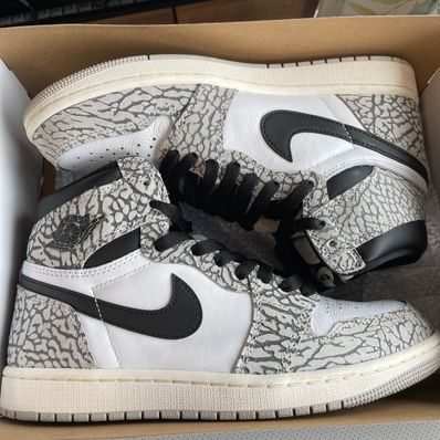 Nike Air Jordan 1 High OG "White Cement/Safari"