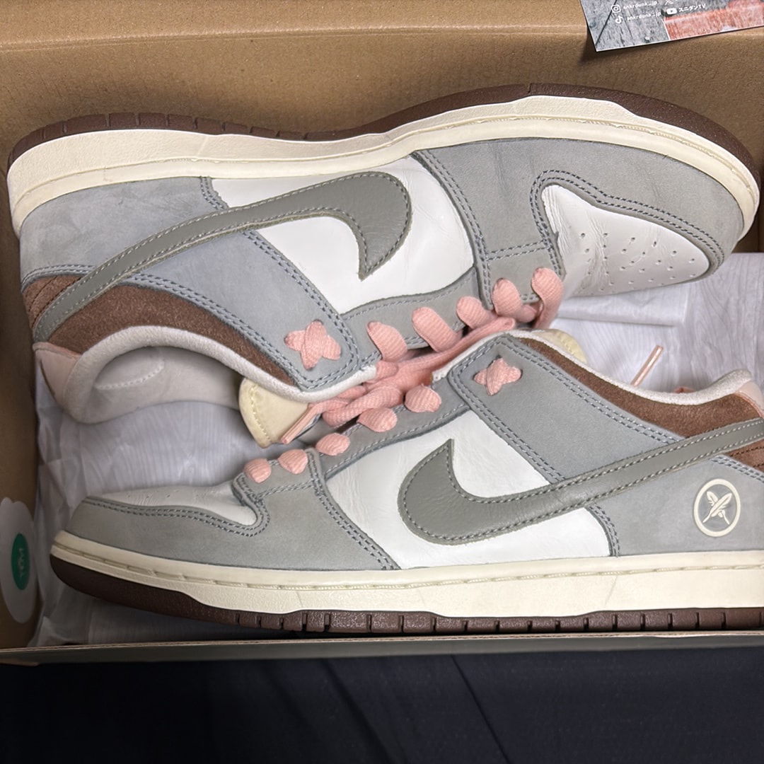 堀米 雄斗(Yuto Horigome) × Nike SB Dunk Low Pro QS "Wolf Grey"