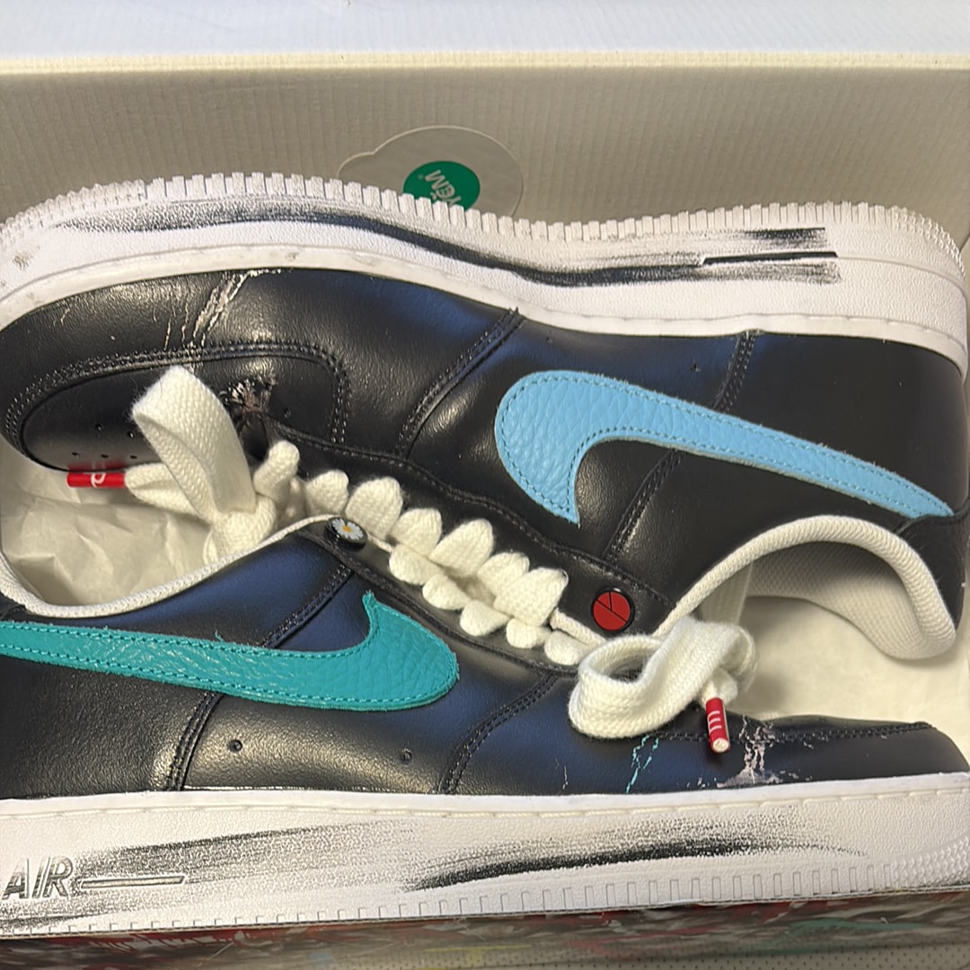 PEACEMINUSONE × Nike Air Force 1 Low '07 Para-Noise 3.0 "Black and Multi-Color" / G-DRAGON