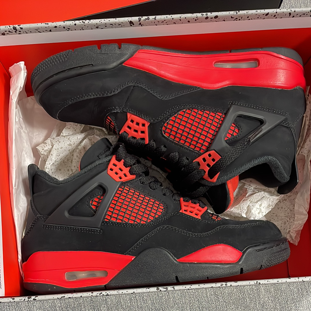 Nike Air Jordan 4 "Red Thunder/Crimson"