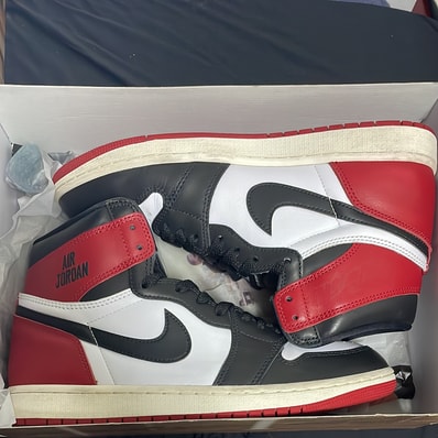 Nike Air Jordan 1 Retro High OG "Black Toe Reimagined"