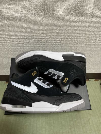 Nike Air Jordan 3 Retro Tinker "Black/Cement Grey"