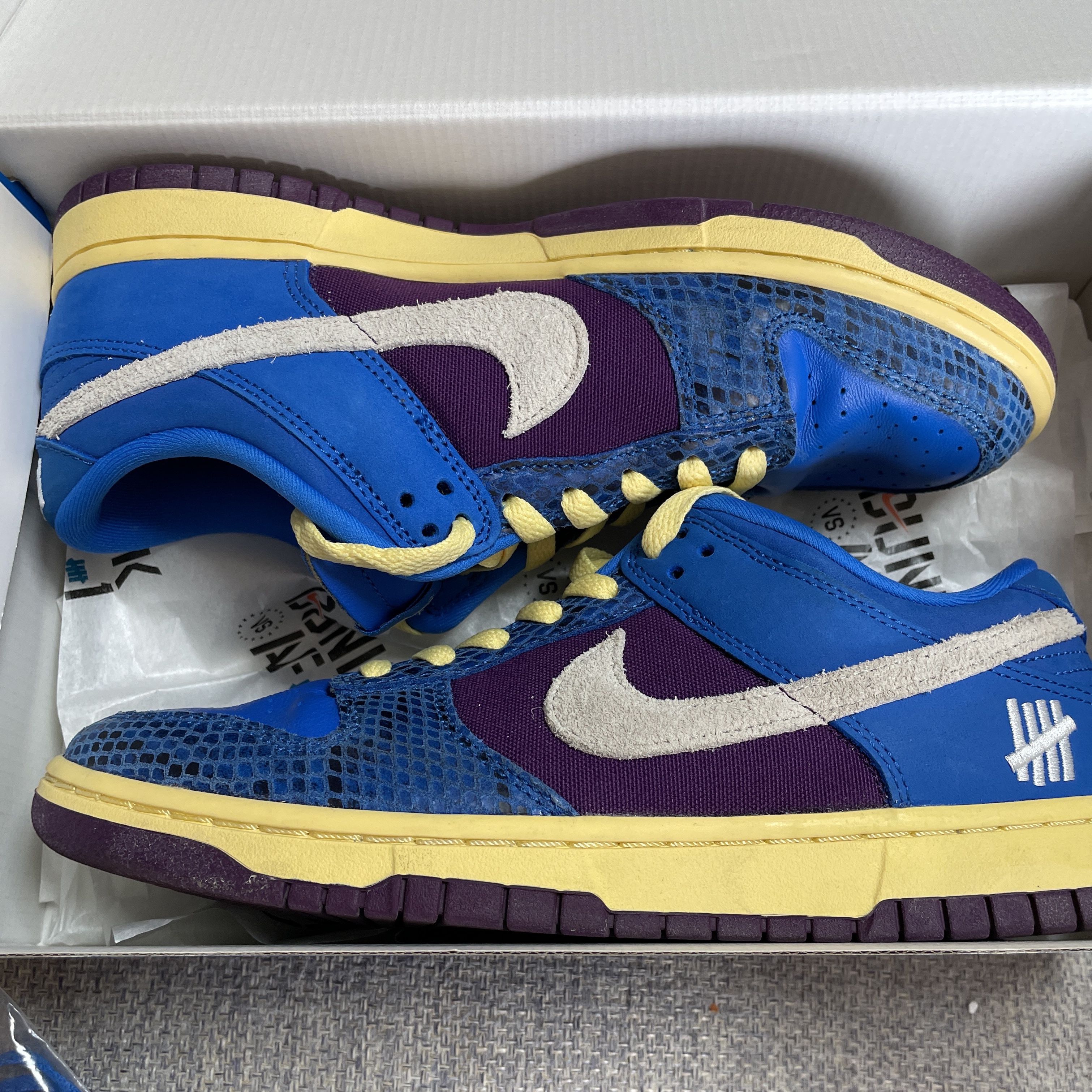 UNDEFEATED × Nike Dunk Low SP "Royal"