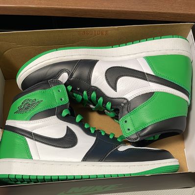 Nike Air Jordan 1 Retro High OG "Celtics/Black and Lucky Green" (2023)