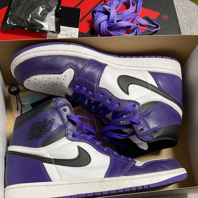 Nike Air Jordan 1 Retro High OG "Court Purple White/Black" (2020)
