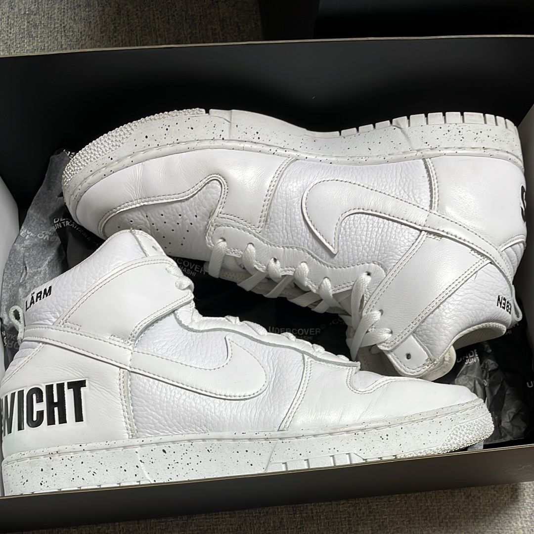 UNDERCOVER × Nike Dunk High Chaos "White"