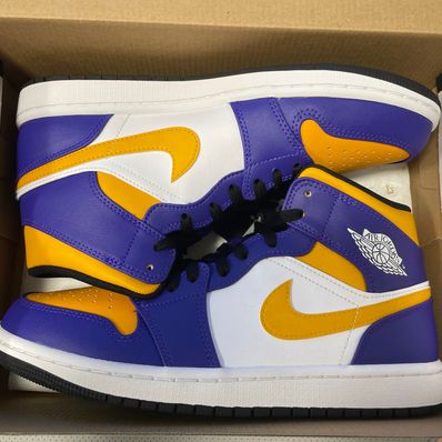 Nike Air Jordan 1 Mid "Lakers"