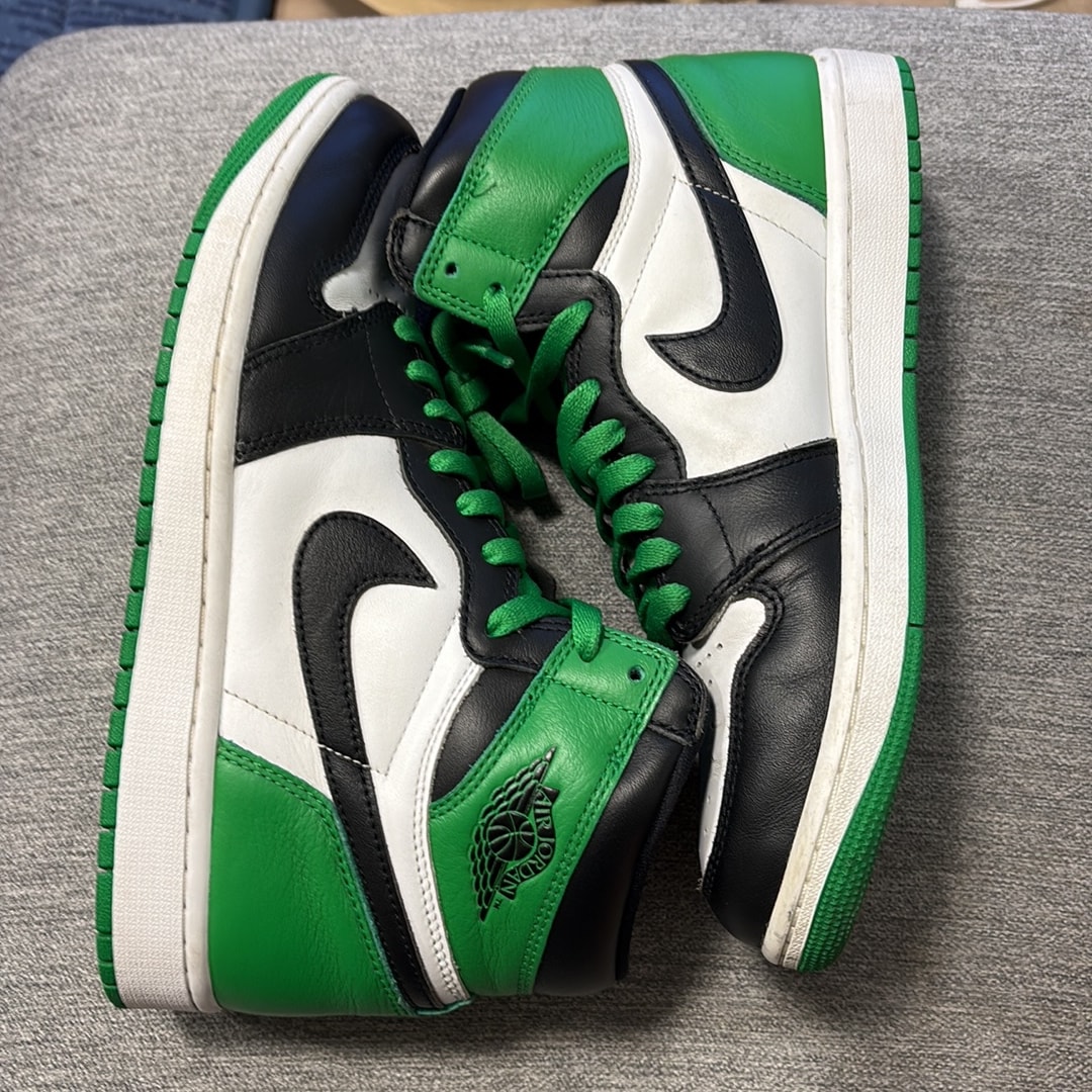 Nike Air Jordan 1 Retro High OG "Celtics/Black and Lucky Green" (2023)