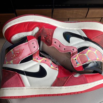 Spider-Man × Nike Air Jordan 1 Retro High OG SP "Spider-Man: Across the Spider-Verse/University Red"