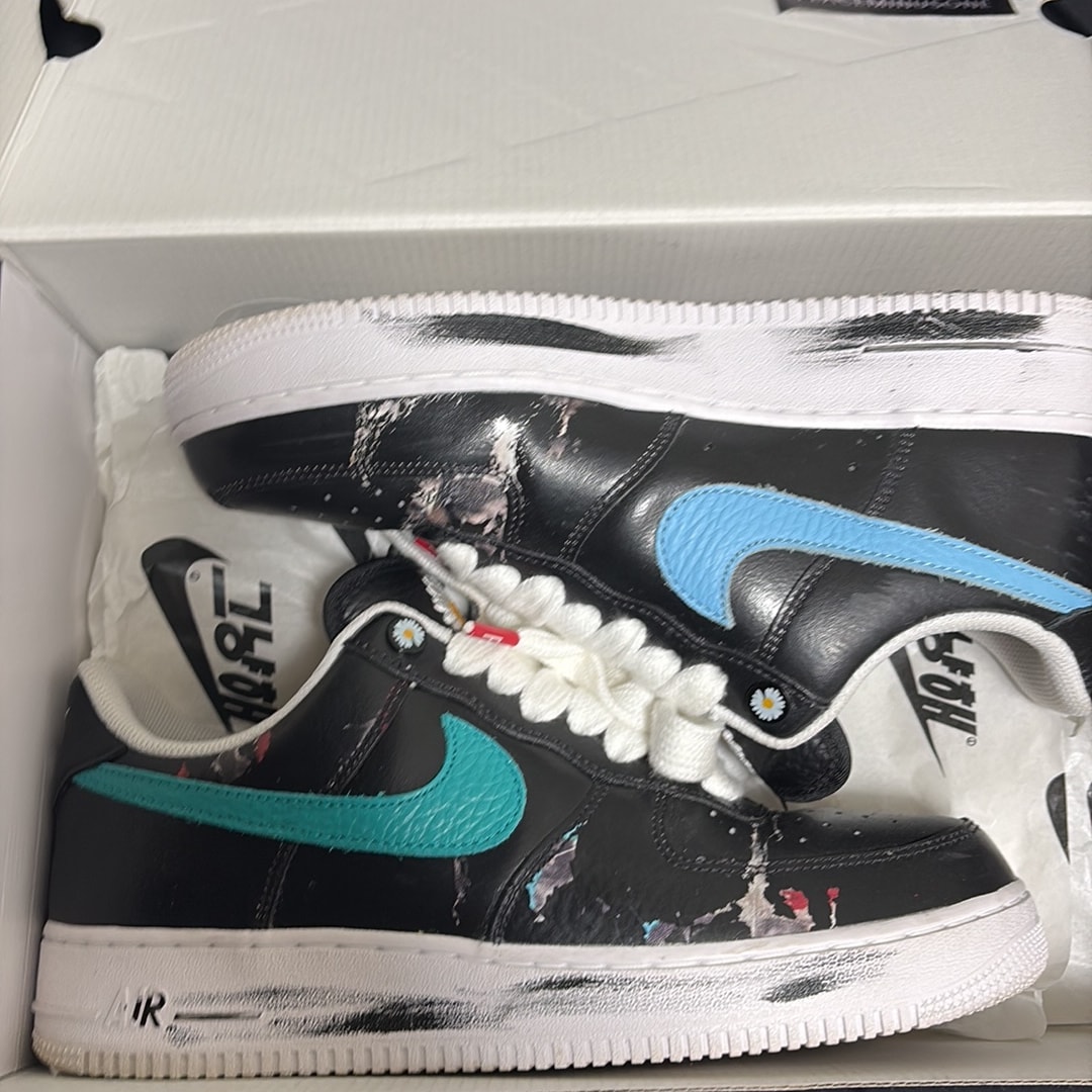 PEACEMINUSONE × Nike Air Force 1 Low '07 Para-Noise 3.0 "Black and Multi-Color" / G-DRAGON